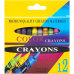 Воскові олівці 12 кольорів CRAYONS 2688A KNZ Воскові олівці 12 кольорів CRAYONS 2688A KNZ
