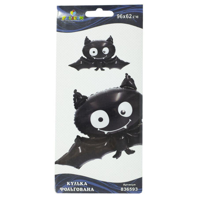 Кулька фольгований Pelican, Кажан, 96 см, 836593 KNZ