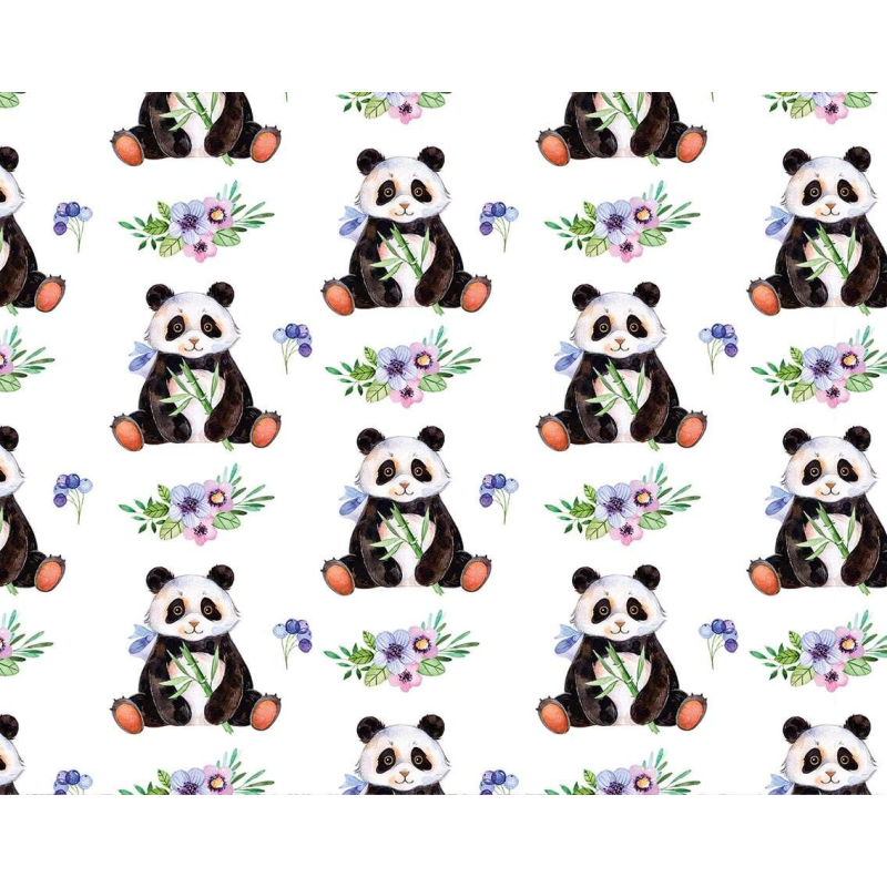 Крейдяний папір — панда, 1000х700, PVM10-43 KNZ