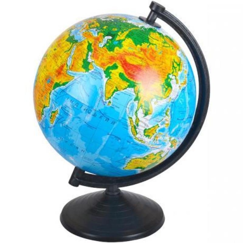 Глобус D260 мм український, географічний KNZ