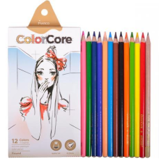 Олівці кольорові 12 кольорів “MARCO“ ColorCore Round 3130-12CB KNZ