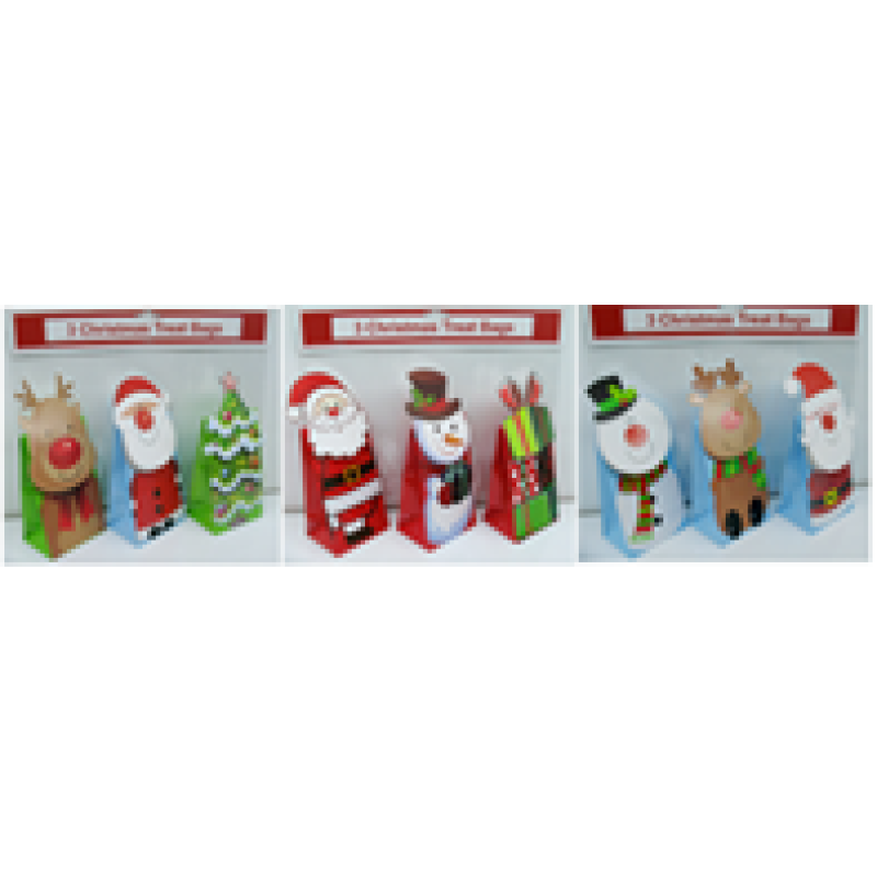 Пакет подарунковий для цукерок - новорічний, 8,5х13,8х6 см, Unison, 935 KNZ