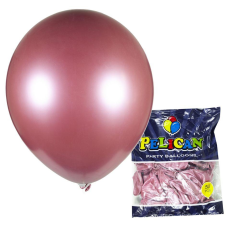 Кульки повітряні Pelican 12“ (30 см) хром бордовий 50 шт/пач 822604 KNZ