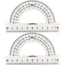 Транспортир пластиковий “Irbis“ KNZ