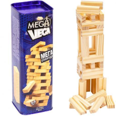 Розвиваюча настільна гра “MEGA VEGA“ 54 елементи Дженга, Вега, Jenga УКР G-MV-01U KNZ
