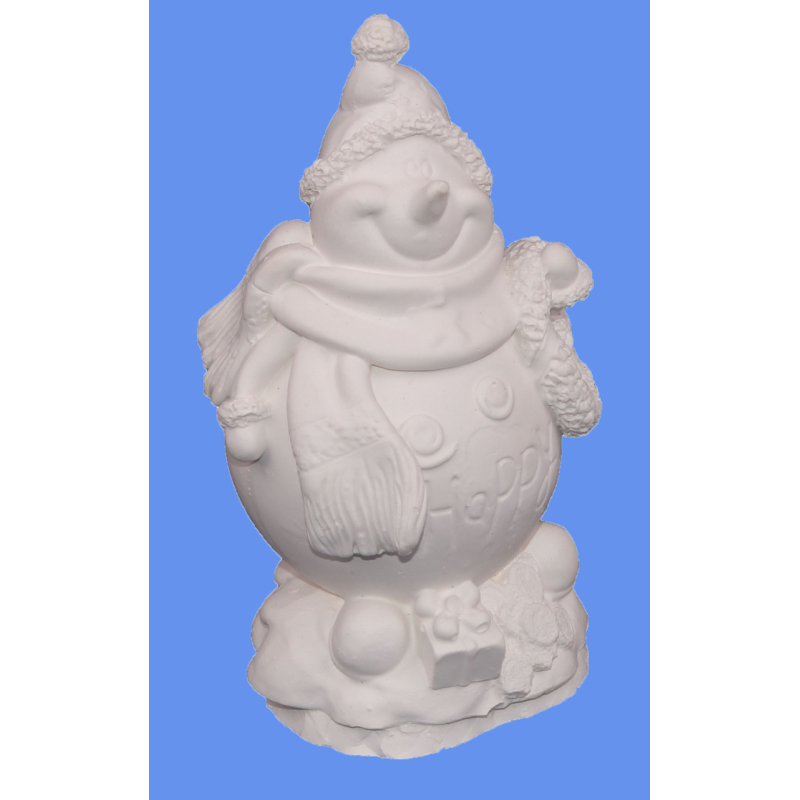 Гіпсова фігурка для розфарбовування “Сніговик“ СК-120 KNZ