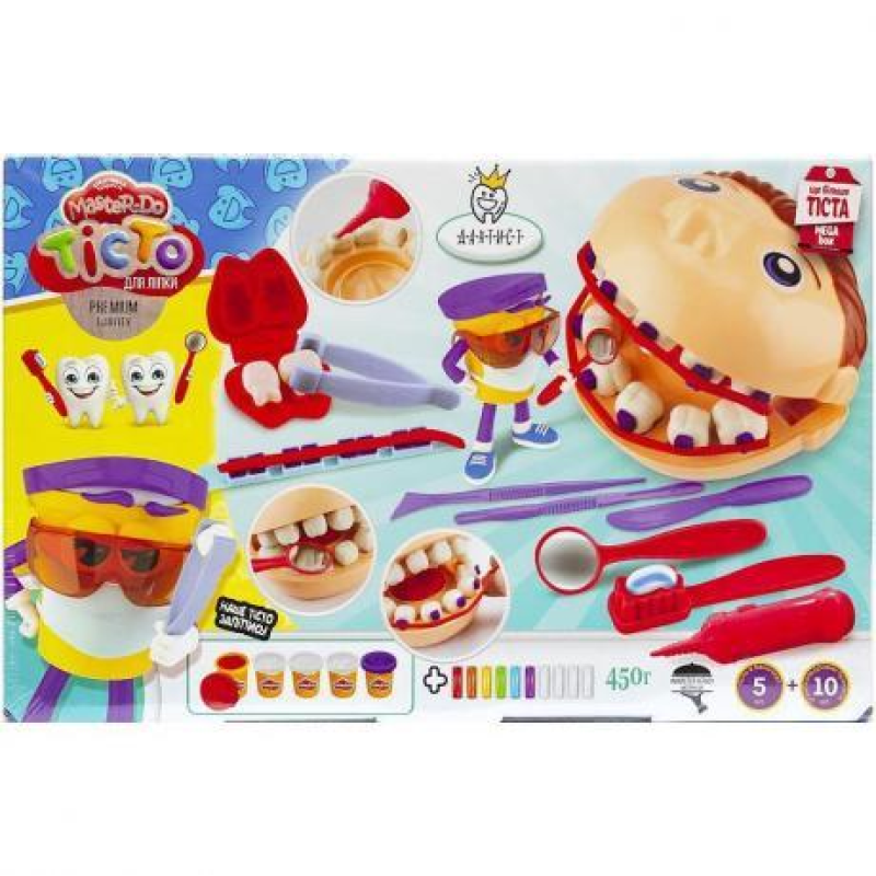 Тісто для ліпки “Master Do“ ДАНТИСТ укр TMD-12-01U KNZ