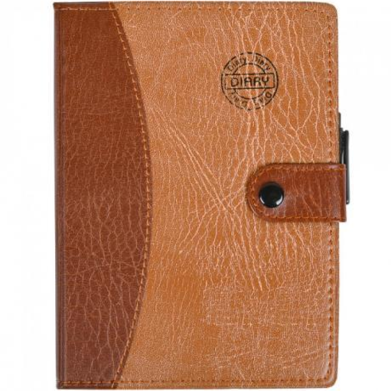 Блокнот 18 * 13см з ручкою в обкладинці шкір/зам, 96аркушів клітинка 6736 KNZ