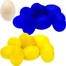 Розмальовка заготівля з дерева “Яйце“ KNZ