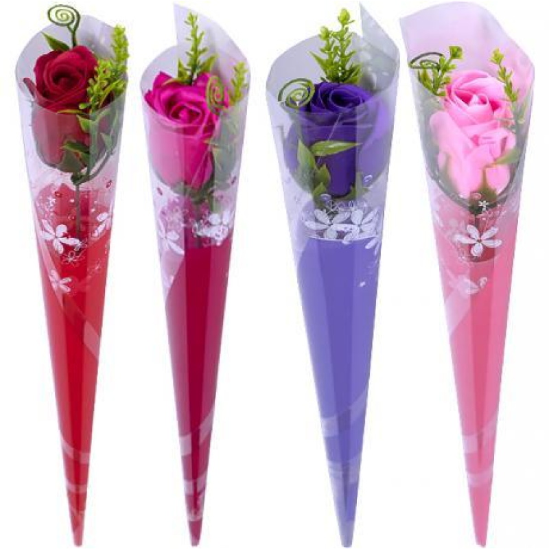 Мило подарункове “Розочка на ніжці“ 36см KNZ