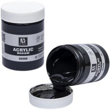 Ґрунт художній акриловий Acrylic Medium 500g Чорний GESSO PA61303.500 KNZ