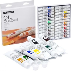 Фарби 12 мл “Art Ranger“ 24 кольори “Oil“ EO2412 KNZ