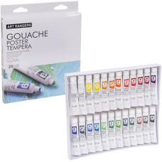 Фарби гуашові 24 кольори 12мл “Gouache“ “Art Ranger“ EG2412 гуаш KNZ