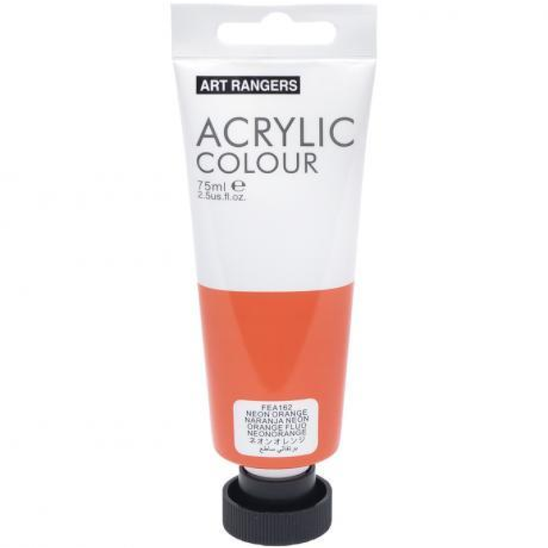 Фарба акрилова “Art Ranger“ Acrylic 162 “Neon orange“ 75мл KNZ