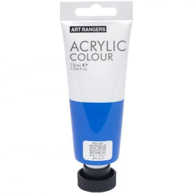 Фарба акрилова “Art Ranger“ Acrylic 167 “Neon blue“ 75мл KNZ