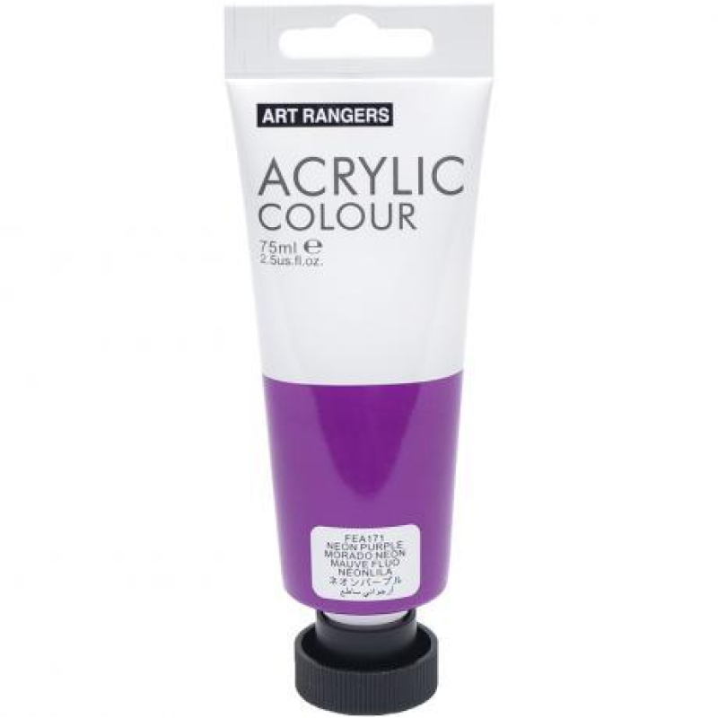 Фарба акрилова “Art Ranger“ Acrylic 171 “Neon purple“ 75мл KNZ