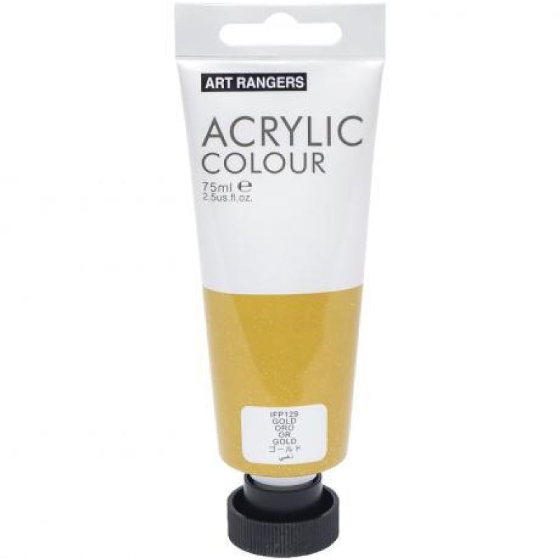 Фарба акрилова “Art Ranger“ Acrylic 129 “Gold“ 75мл KNZ Фарба акрилова “Art Ranger“ Acrylic 129 “Gold“ 75мл KNZ