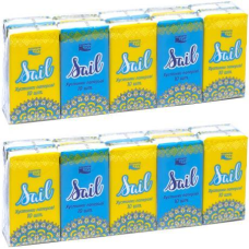 Серветки-хустинки паперові, одношарові “Патріотичні“ KNZ