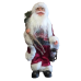 Новорічна фігурка Діда Морозу “Санта з мішком подарунків“ 30см Бордо CX-3 KNZ