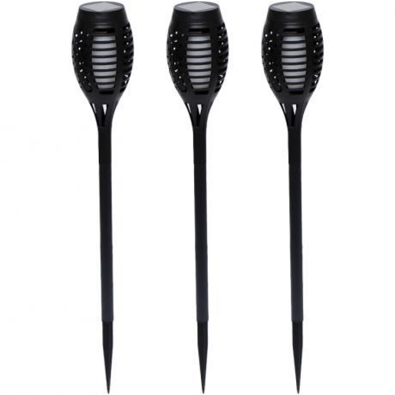 Садовий ліхтар - факел на сонячній батареї 39см XF-6017 KNZ Садовий ліхтар - факел на сонячній батареї 39см XF-6017 KNZ