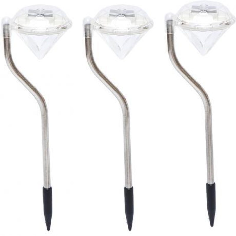 Садовий ліхтар на сонячній батареї 26см 4шт BS-035-W KNZ Садовий ліхтар на сонячній батареї 26см 4шт BS-035-W KNZ