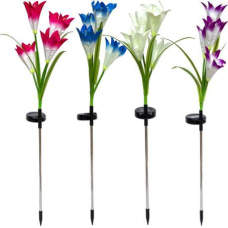 Садовий ліхтар на сонячній батареї “Лілія“ 74см BS-037 KNZ