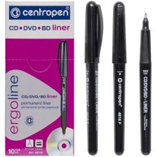 Маркер “Centropen“ CD-Liner чорний (0,6 мм) KNZ