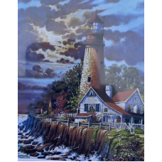 Картина по номерам 30*40см “Маяк“ OPP (холст на раме фарби, пензлі) 1327EKTL_O KNZ