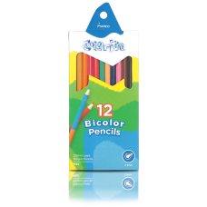 Олівці кольорові двосторонні 12 шт/24 кольори “MARCO“ Colorite 1110-12CB KNZ