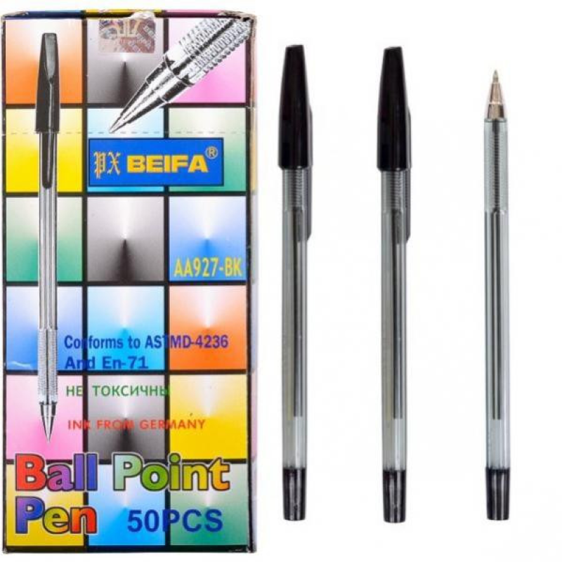 Ручка Beifa 927 “Original“ чорна KNZ