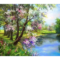 Картина за номерами “Природа“ 40*50 см, фарби -акрил, кисть — 3 шт 6366EOTG_B KNZ