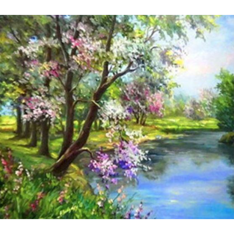 Картина за номерами “Природа“ 40*50 см, фарби -акрил, кисть — 3 шт 6366EOTG_B KNZ