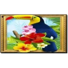 Алмазная мозаика 3D по номерам 40*50см “Тукан“ 0167ELT KNZ