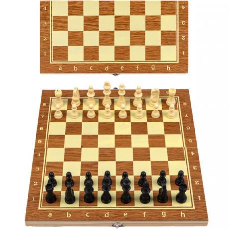 Набір шахи + шашки + нарди, 30см KNZ