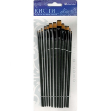 Набір пензлів нейлон плоскі 13 шт Josef Otten 7458-13 KNZ