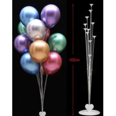 Пластикова підставка для 11 повітряних куль 100 см 836811 KNZ