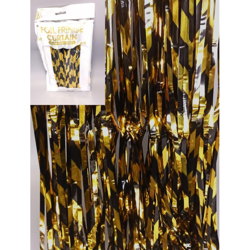 Фотозона 2 м*1 м, золото з чорним KUK-2011 KNZ Фотозона 2 м*1 м, золото з чорним KUK-2011 KNZ