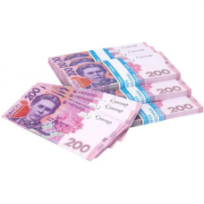 Пачка грошей (сувенір) Гривні “200“ KNZ