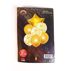 Набір із 7 кульок, золото 836825-1 KNZ