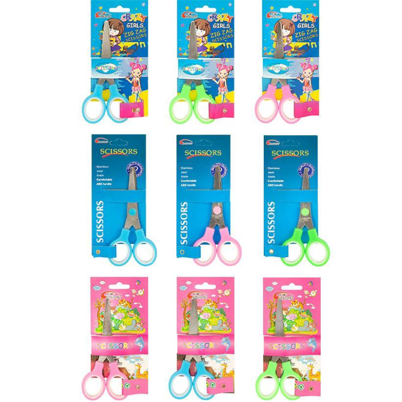 Канцелярські ножиці 140 мм KNZ