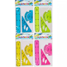 Набір лінійок 20 см “неломайка“ 2028-3 KNZ