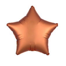 Кулька фольгована PELICAN зірка 10“ (25 см) сатин Бронза (5 шт ) 832735 KNZ