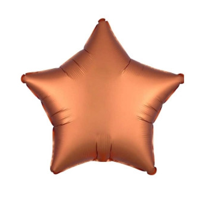Кулька фольгована PELICAN зірка 10“ (25 см) сатин Бронза (5 шт ) 832735 KNZ Кулька фольгована PELICAN зірка 10“ (25 см) сатин Бронза (5 шт ) 832735 KNZ