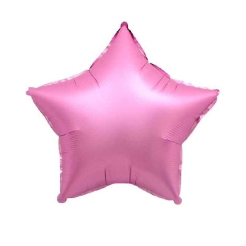 Кулька фольгована PELICAN зірка 10“ (25 см) сатин Рожева (5 шт ) KNZ Кулька фольгована PELICAN зірка 10“ (25 см) сатин Рожева (5 шт ) KNZ