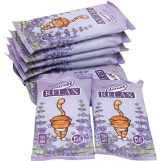 Вологі серветки “Relax“ лаванда 15шт KNZ