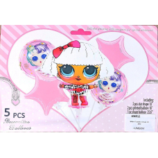 Набір із 5 кульок, лялька LOL Дива, 836912 KNZ