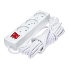 Електричний подовжувач із вимикачем на 3 шт /3м K0300A-3M KNZ