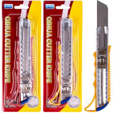 Ніж канцелярський 18мм лезо 16*2,5см 6898 KNZ