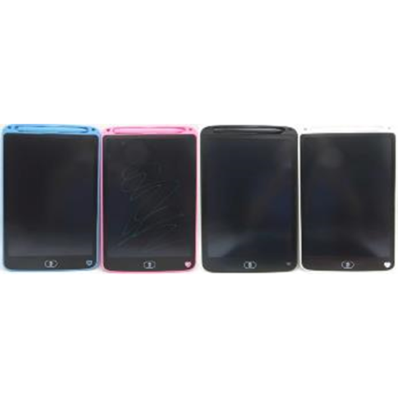 Планшет дитячий для малювання LCD діагональ 8,5“ 14,5х22,7 см 4 кольори KNZ