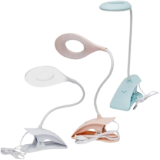 Настільна лампа LED доладна на прищіпці 25см 6511 KNZ